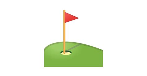 ⛳ Flag In Hole Emoji