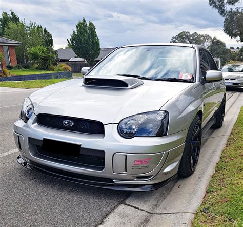 Subaru Impreza WRX STI - Blobeye Front Lip (STI STYLE) (03-05) Gloss ...