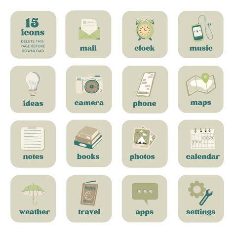 Thiết kế độc đáo cute green app icons Cho máy tính và điện thoại của bạn