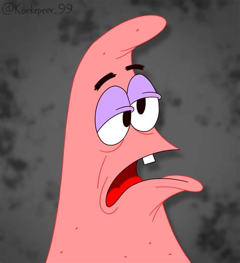 Patrick Star Sad Face