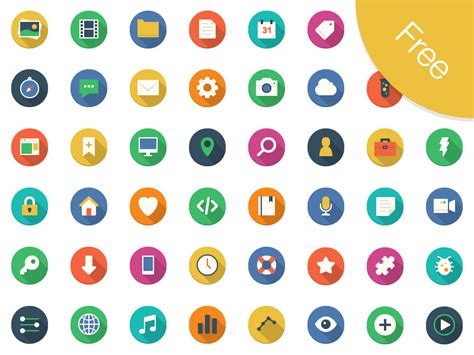 Material Icon Set #82640 - Free Icons Library