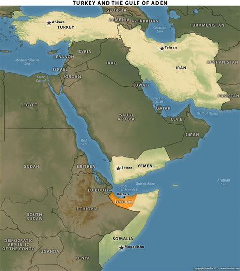 Gulf Of Aden Political Map | Images and Photos finder