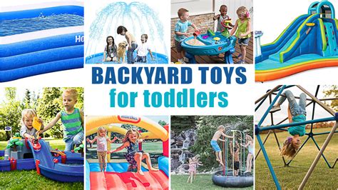 Backyard Toys for Toddlers & Preschoolers - Happy Toddler Playtime