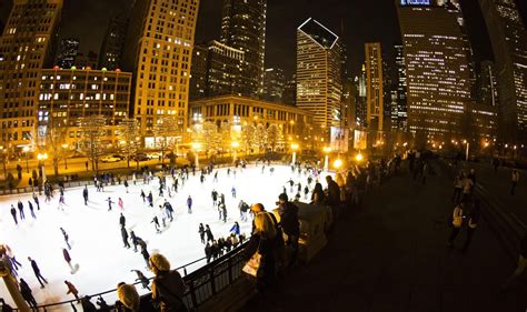 Millennium Park Ice Skating | Free Chicago Ice Rinks | Outdoor ice skating, Holiday travel ...