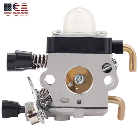 Carburetor For STIHL FS55 FS55R FS55RC KM55 HL45 KM55R FS38 w/ Fuel Line Kit | eBay