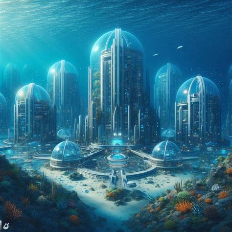 A futuristic underwater city : r/aiArt