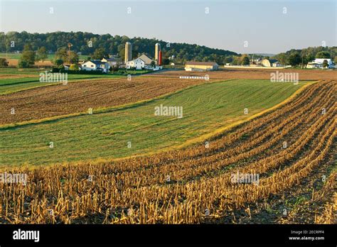 Farms and Farmland, Lancaster County, Pennsylvania, USA Stock Photo - Alamy