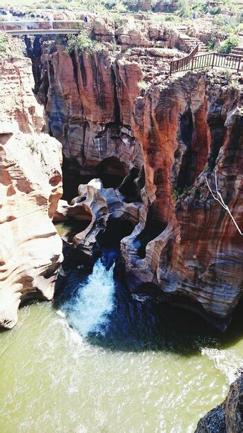 Premium Photo | Scenic view of blyde river canyon nature reserve