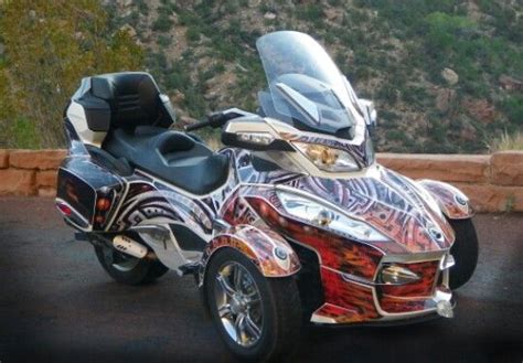 Custom paint spyder Custom Trikes, Custom Cars, 3 Wheel Motorcycle ...