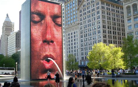 Crown Fountain | Really funny pictures, Amazing buildings, Funny pictures