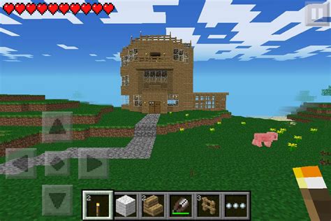 Minecraft PE small mansion Minecraft Project