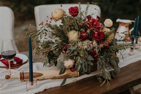 Charming Christmas Tree Farm Wedding Inspiration | Junebug Weddings