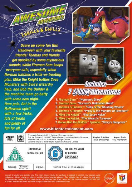 Awesome Adventures: Thrills and chills DVD | Zavvi