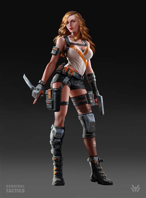 ArtStation - Commander design for the game—Survival tactics, xu wang ...