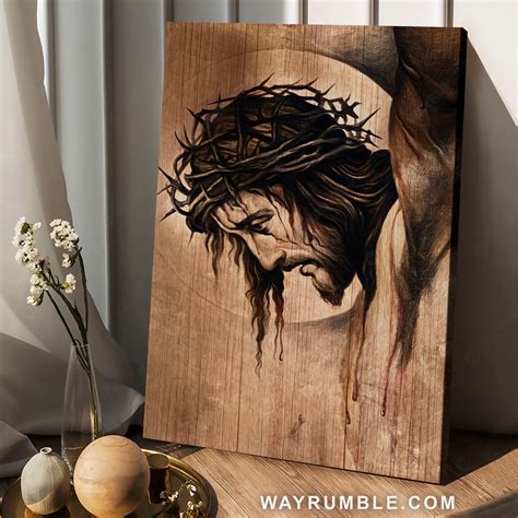 Jesus painting, Crucifixion of Jesus, Religious art - Jesus Portrait C ...