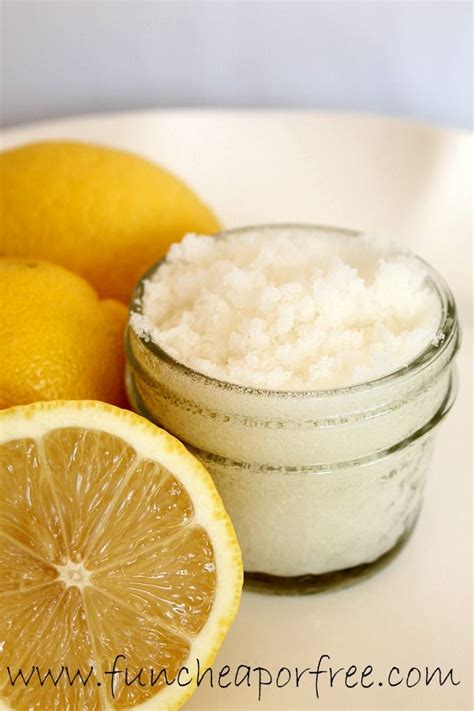 Lemon Sugar Scrub | 3-Ingredients and Dreamy! - Fun Cheap or Free | Lemon sugar scrub, Baking ...