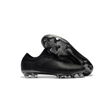 Nike Mercurial Vapor Flyknit Ultra FG Firm Ground Boots - Full Black