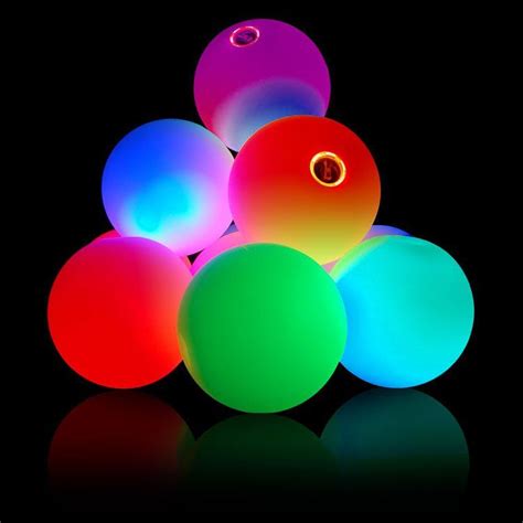 Firetoys 70mm LED Juggling Ball - Single Function - Flow DNA