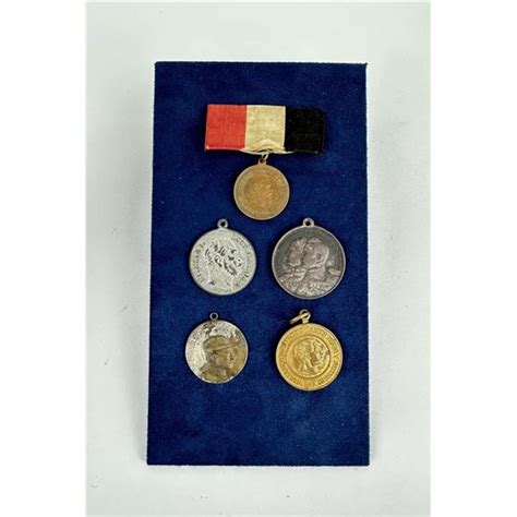 Collection of WWI WW1 Prussian Austrian Medals