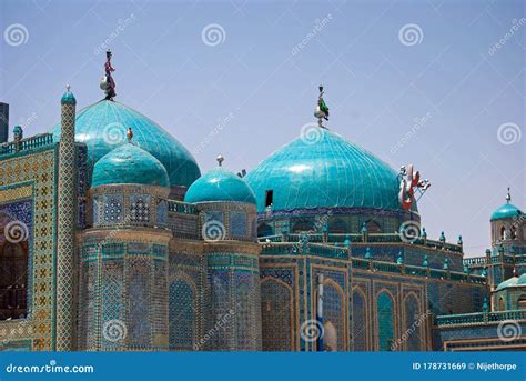 Blue Mosque, Mazar -e Sharif, Afghanistan Royalty-Free Stock Photo | CartoonDealer.com #178731669