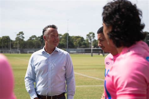 Waratahs and NRI unveil pink jersey to raise awareness for breast cancer