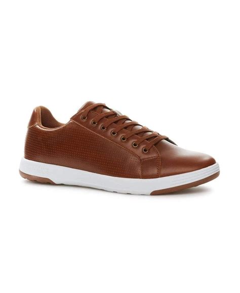 Perry Ellis Flash Sneaker in Tan (Brown) for Men - Lyst