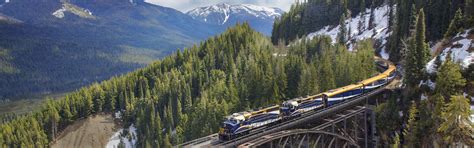 Top Scenic Canadian Rockies Train Trips & Tours