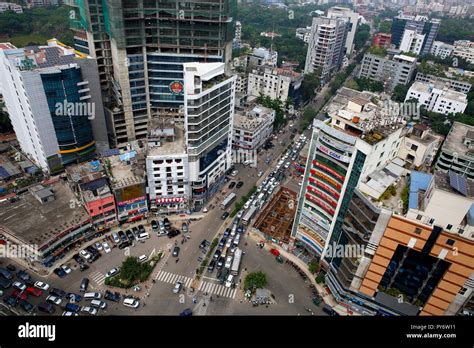 Aerial view of Gulshan area, Dhaka, Bangladesh Stock Photo - Alamy