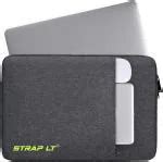Buy Straplt Grey Waterproof Laptop Bag Sleeve For 15.6-16 Inch Laptop Case Cover Pouch Macbook ...
