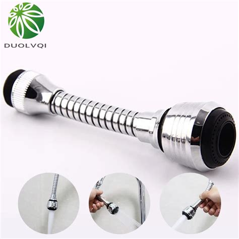 360 Degree Kitchen Faucet Extension Tube Adjustment Kitchen Faucet Accessories Bathroom ...