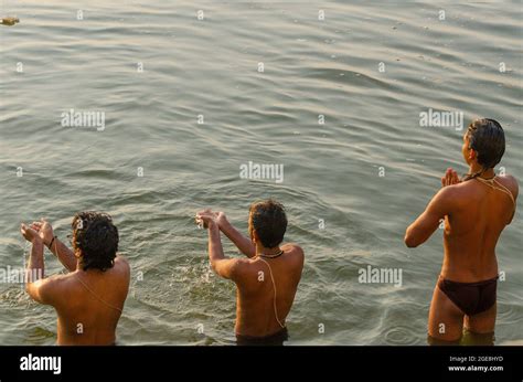 Holy City of Varanasi India Stock Photo - Alamy