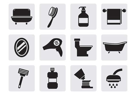 Bathroom Icon Free Vector Art - (3,402 Free Downloads)