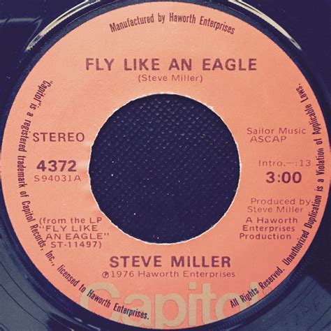 Steve Miller – Fly Like An Eagle (1976, Jacksonville Pressing, Vinyl) - Discogs