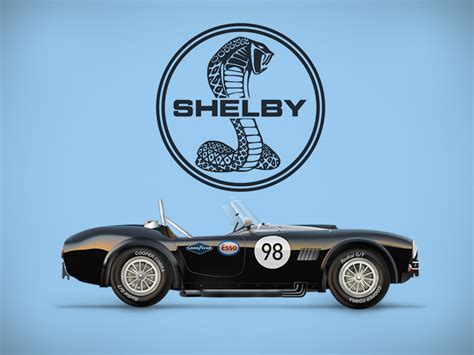 Shelby Cobra Vector at Vectorified.com | Collection of Shelby Cobra ...