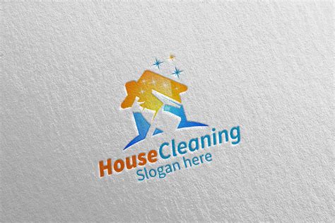 Cleaning Service vector Logo design By denayunethj | TheHungryJPEG