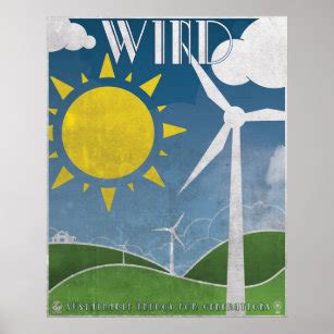 Wind Energy Posters, Prints & Poster Printing | Zazzle CA