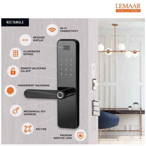 Lemaar Rectangle Smart Lock » Lemaar