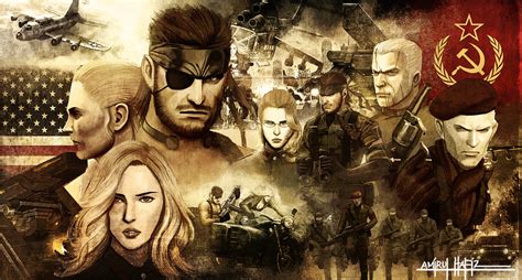 METAL GEAR SOLID 3 SNAKE EATER POSTER by amirulhafiz on DeviantArt