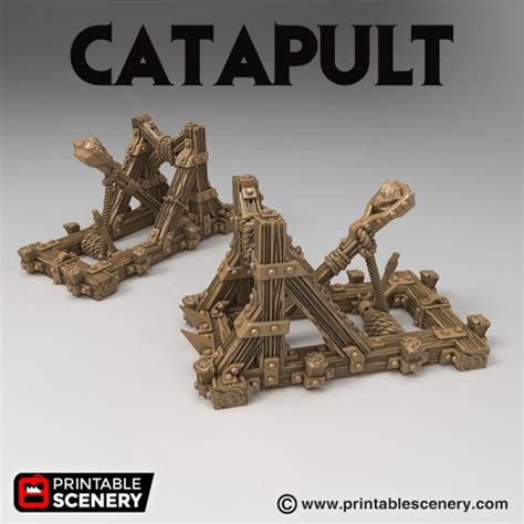 Catapult | Catapult, Dnd crafts, Craft stick crafts