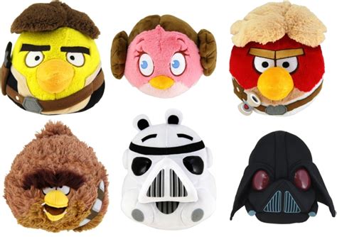 Plush Angry Birds Star Wars Characters