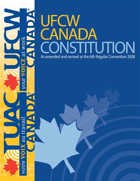 UFCW Canada Constitution – UFCW Canada Local 102