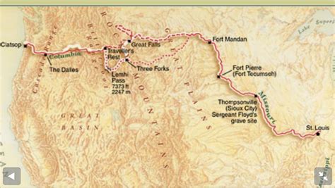 Lewis and Clark Trail | Lewis and clark, Lewis and clark trail, National geographic maps