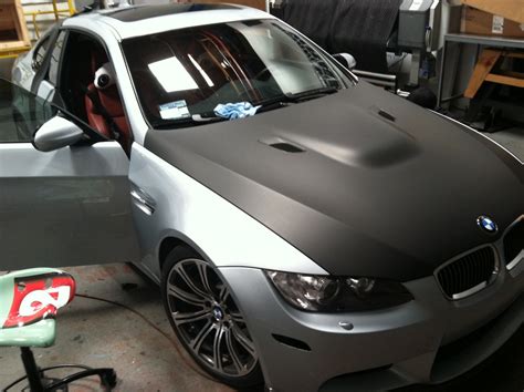 matte black bmw wrap-22 – Custom Vehicle Wraps