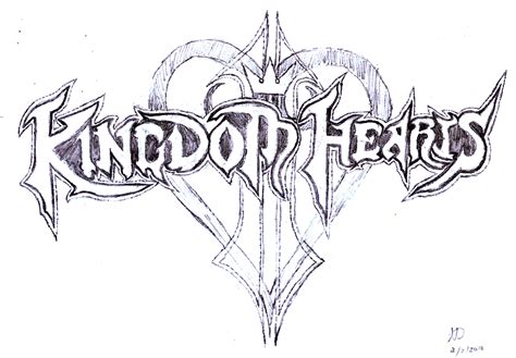 Kingdom Hearts 2 logo by lex9 on DeviantArt