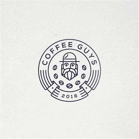 Coffee Guys by Flip Visual | dribbble.com:flipvisual - LEARN LOGO ...