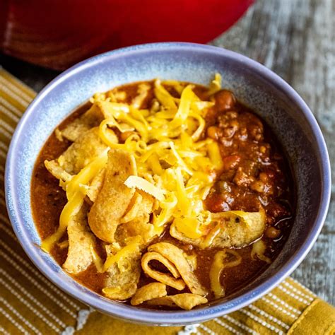 Boilermaker Tailgate Chili (beef & sausage & worcestershire sauce)