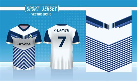 Sports jersey and t-shirt template sports jersey design vector mockup. Sports design for ...