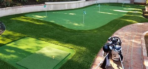 Backyard Putting Green Installation - The Backyard Gallery