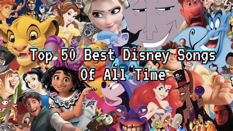 Top 50 Best Disney Songs🎶 Of All Time💗 (1937 - 2023) /Play On The DISNEY Music - YouTube