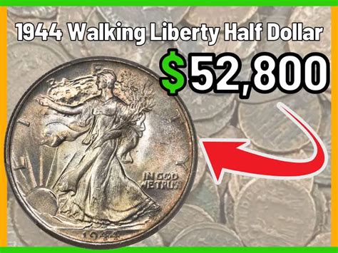 1944 Walking Liberty Half Dollar Value And Price Chart